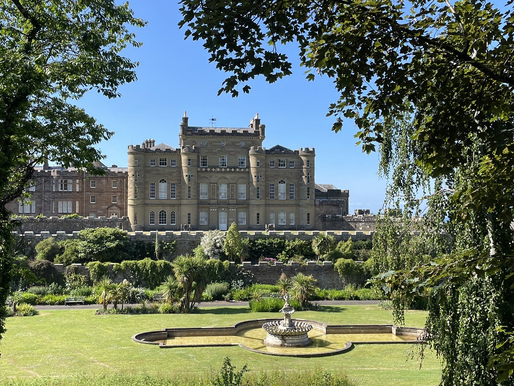 Culzean Castle on the Ayrshire cliffs.