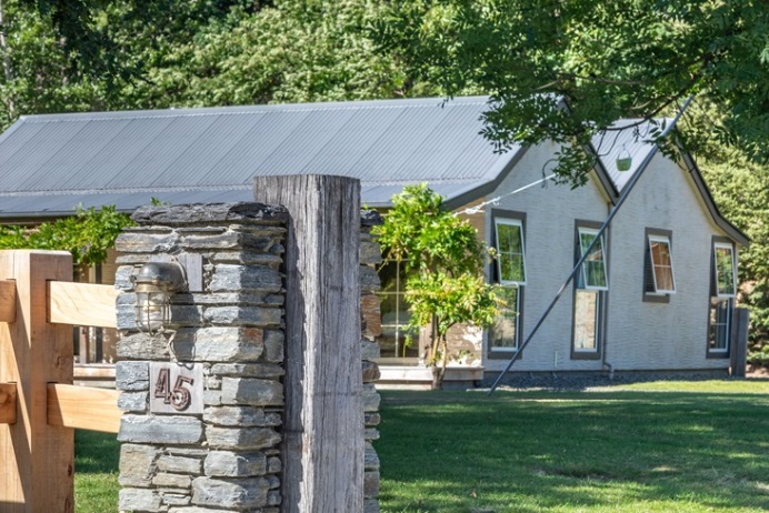 Bowler Cottage, at 45 Arrow Junction Rd, has also been upgraded to a high standard. Photo: Supplied