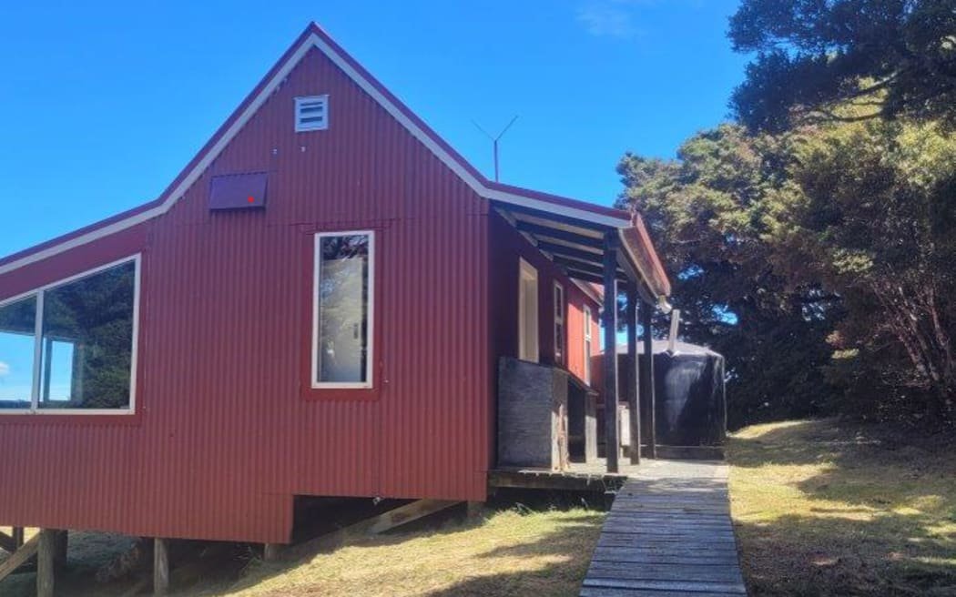The remote 12-bed Kirwans Hut in the Victoria Forest Park, northeast of Reefton. Photos: Doc