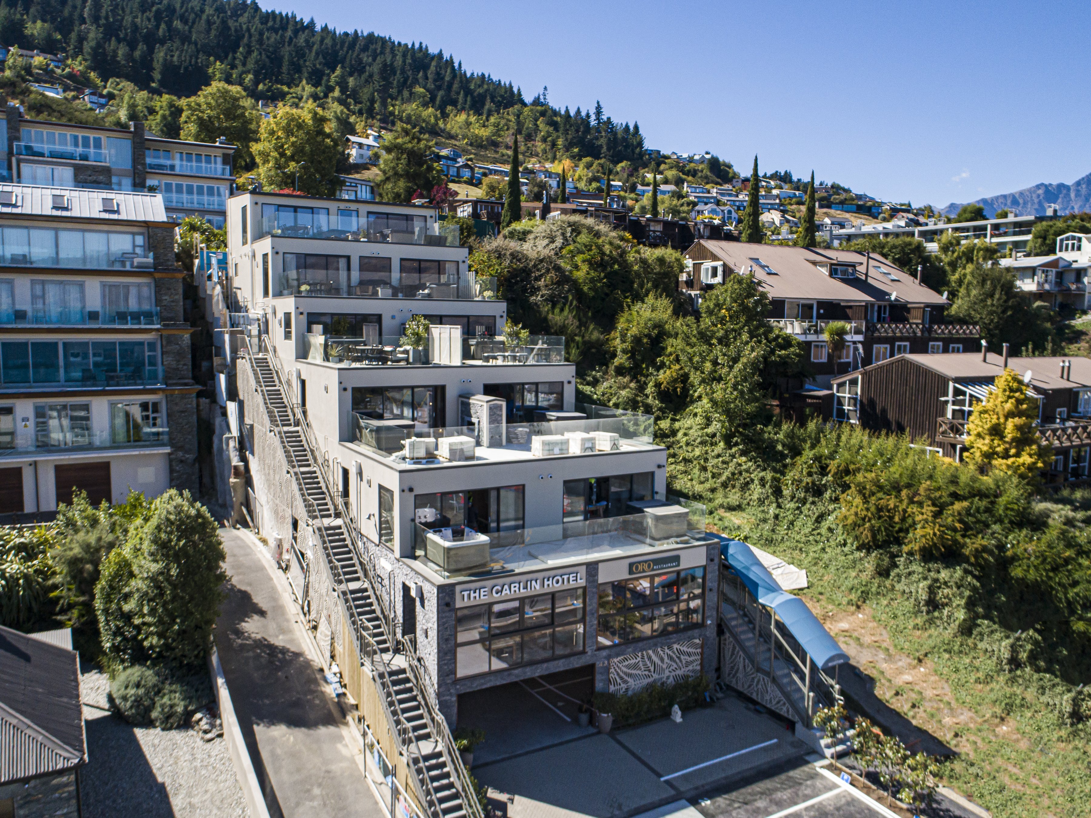 The Carlin Hotel in Queenstown, billed as the first six-star hotel in New Zealand. PHOTO: SUPPLIED
