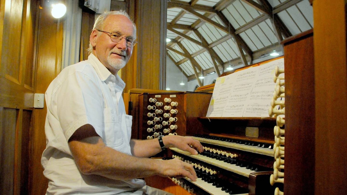 Chris Hainsworth has loved the organ all his life.