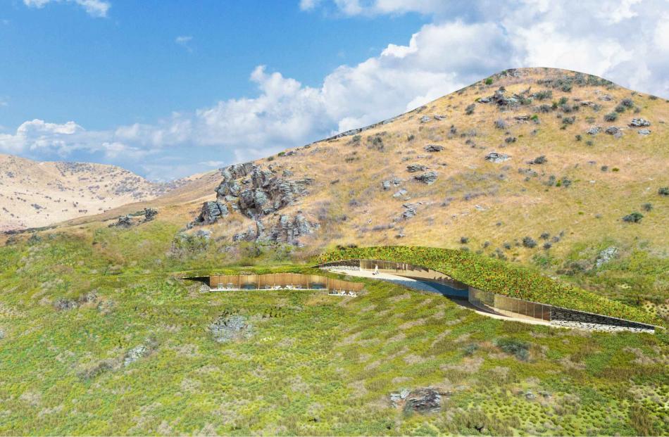 An artist's impression of the proposed lodge. Image: Supplied