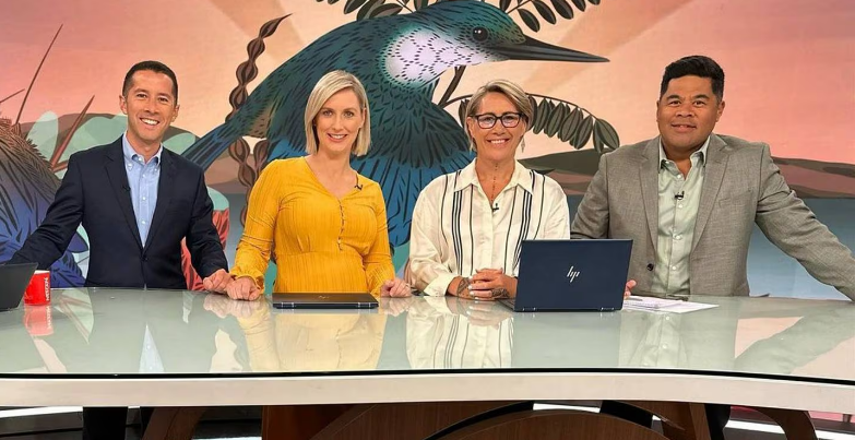 From left: Chris Chang, Anna Burns-Francis, Jenny-May Clarkson and Daniel Faitaua. Photo /...