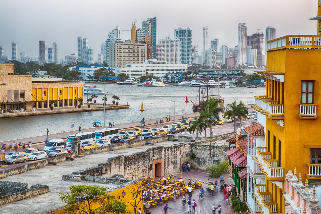 The Cartagena cityscape. Photo: Getty Images
