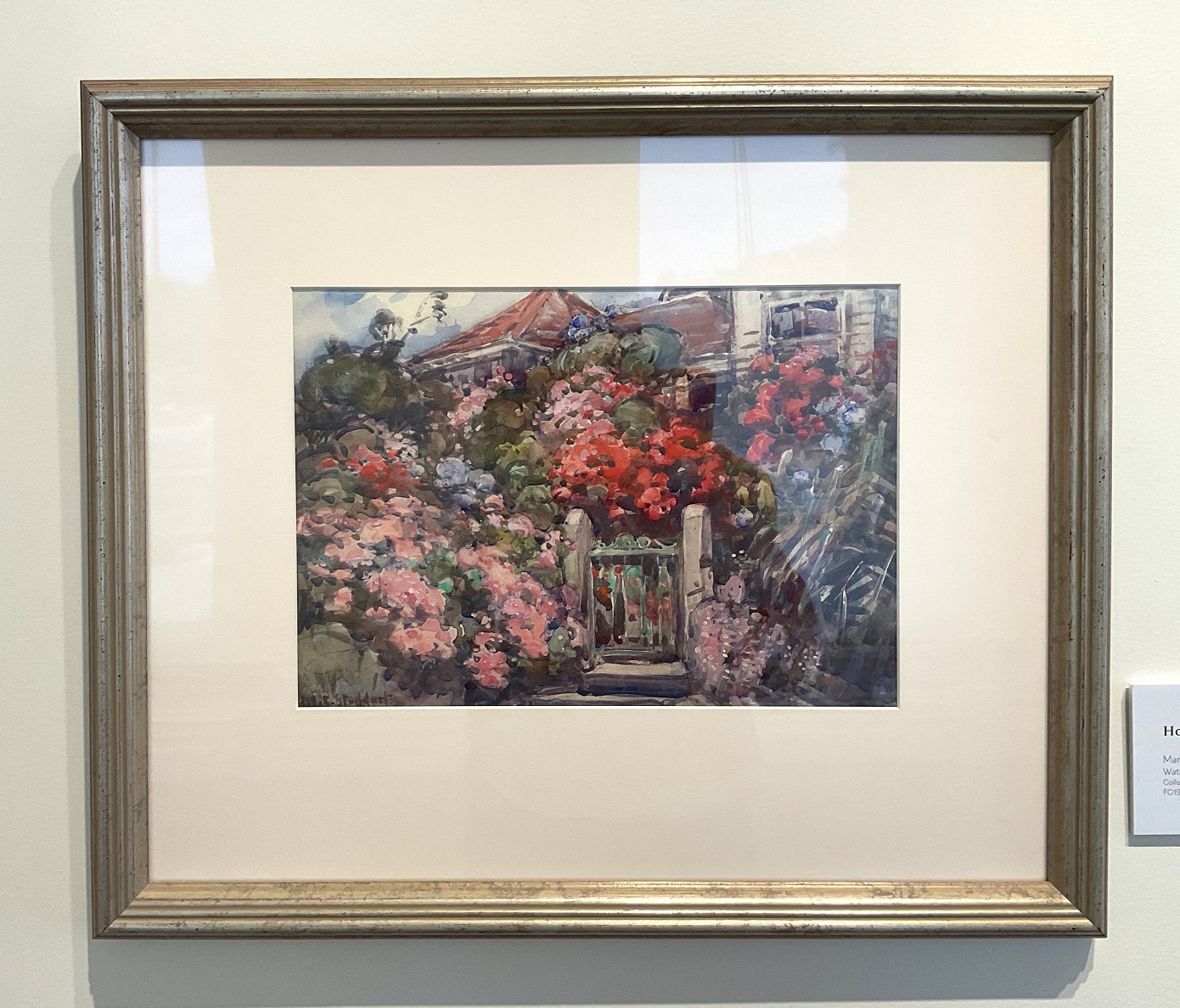 House in a Summer Garden, by Margaret Stoddart, c.1928. Collection of the Forrester Gallery,...