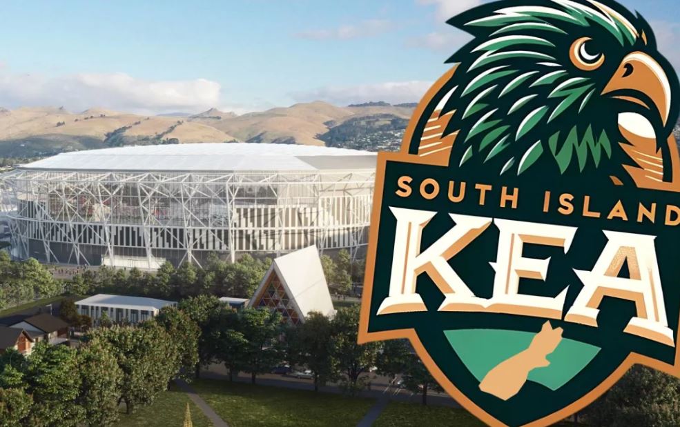 This is what the Te Kaha stadium and Keas logo might look like. Photo: Christchurch City Council ...