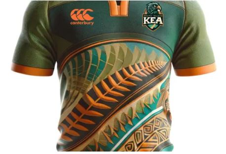 A mock up of a potential South Island Kea jersey. Photo: South Island Kea / supplied