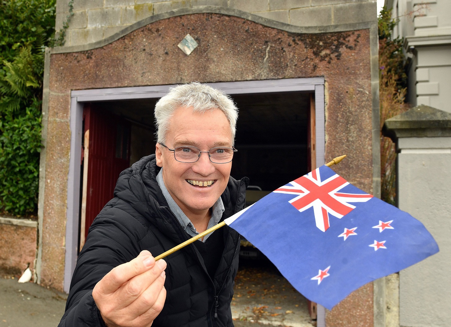 Former actor Kelly Johnson who played Gerry "Blondini" Austin in the 1981 blockbuster New Zealand...