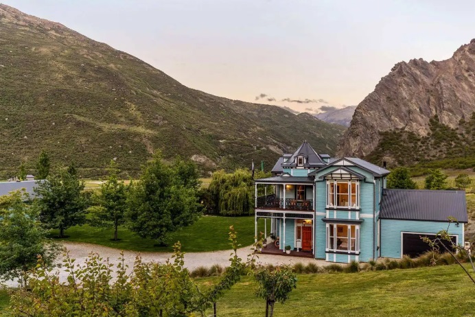 The Grand Designs NZ villa in Gibbston. Photo: Supplied