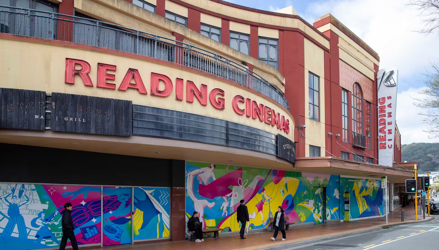 The Reading Cinema building on Courtenay Place, Wellington. Photo: NZ Herald