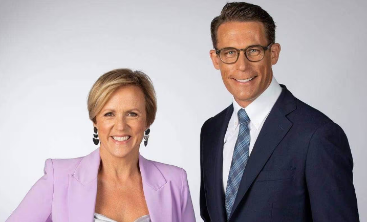 Hilary Barry and Jeremy Wells. Photo: TVNZ