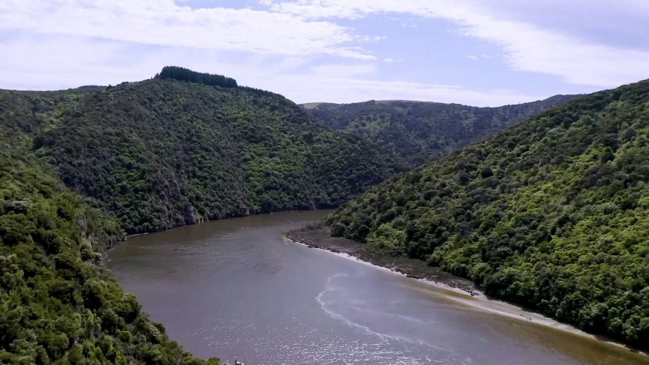 The Taiari River gorge is the setting of the tragic death of Hakitekura, one of the most famous...