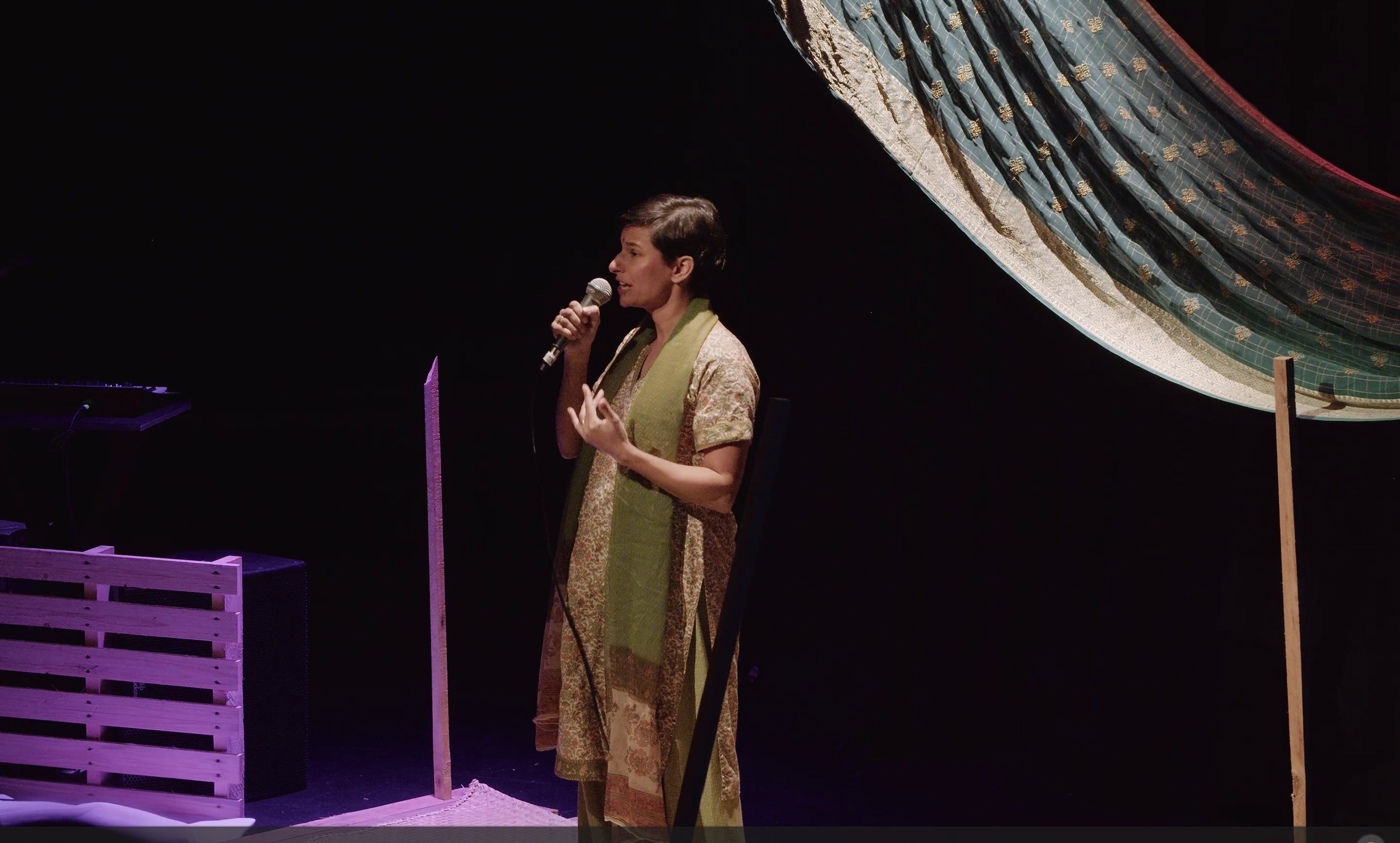 Nadia Freeman mixes music, poetry and storytelling in her latest show, inspired by her family...