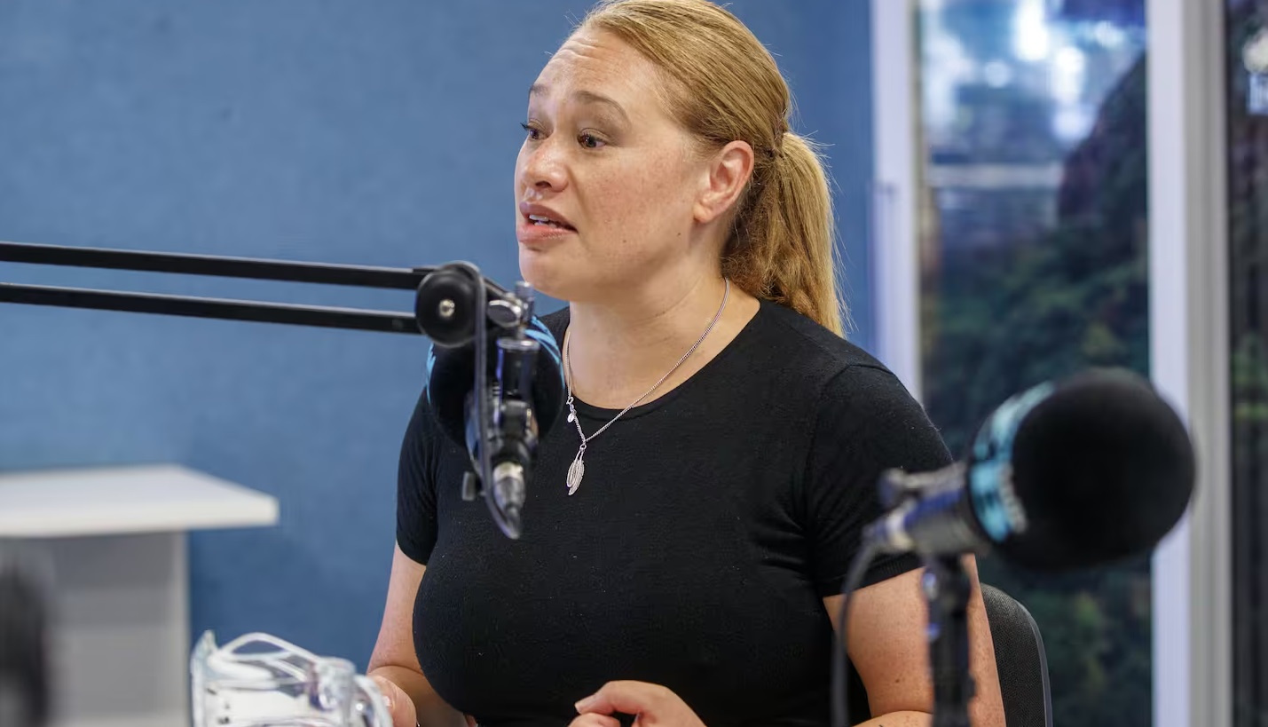 Wellington Mayor Tory Whanau speaks to Newstalk ZB's Wellington Mornings host Nick Mills. Photo:...