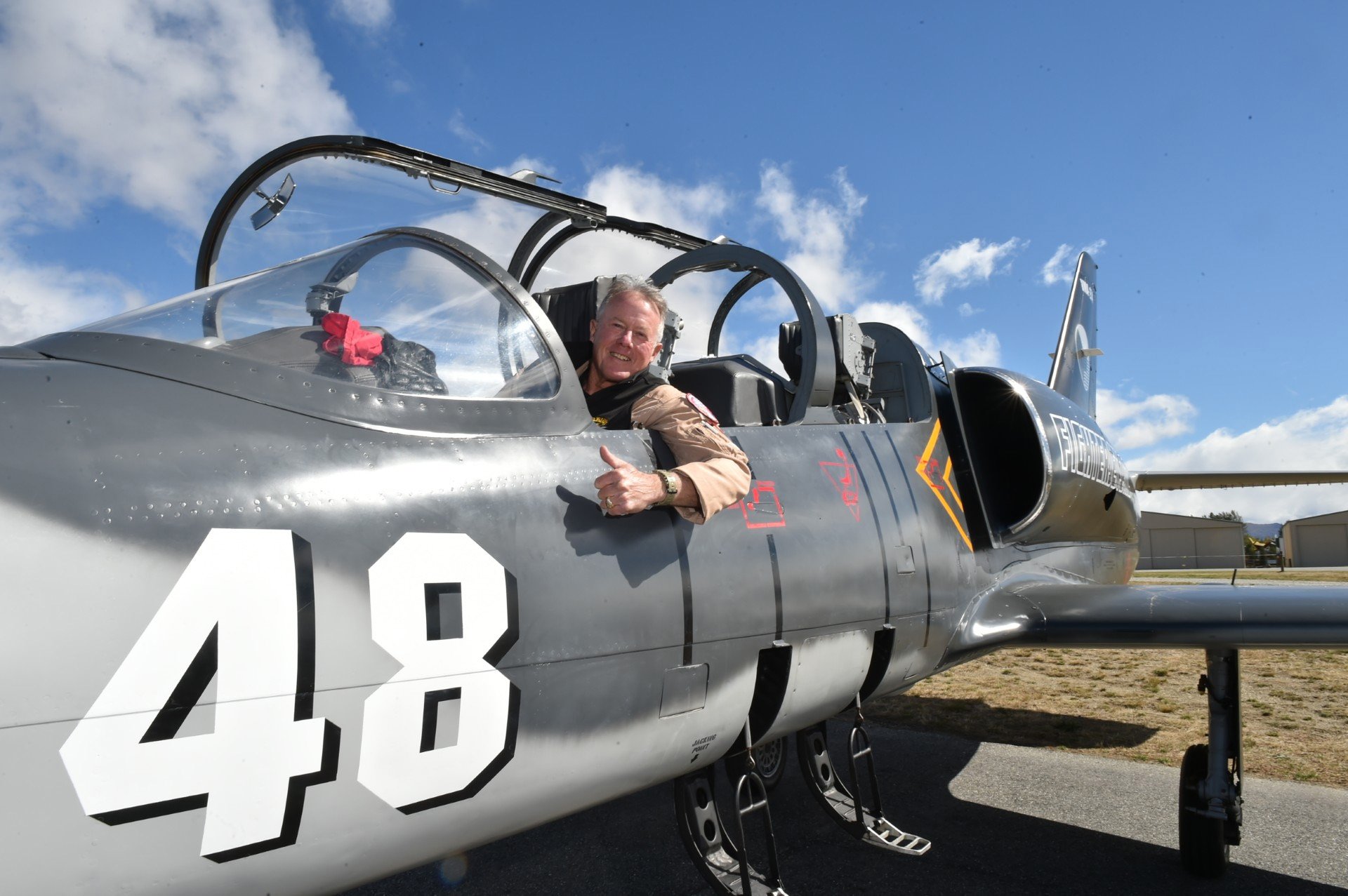 Paul "Sticky" Strickland, from Utah, a retired United States Air Force colonel who flew A10...