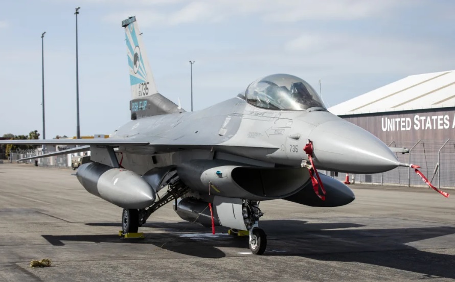 F-16 aircraft will feature at the airshow. Photo: RNZ