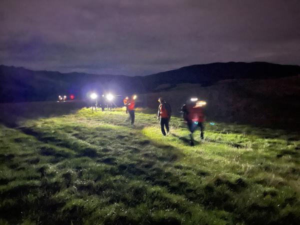 The group of five teens were rescued after quickly alerting emergency services. Photo: NZ Police 