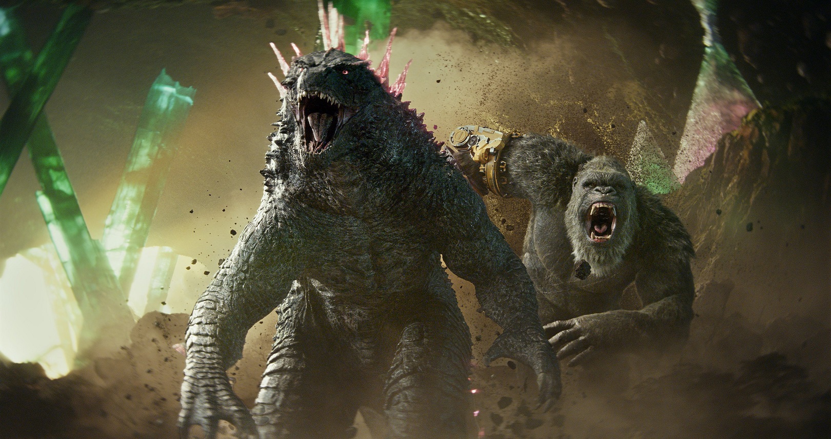 A scene from the movie Godzilla x Kong: The New Empire. Photo: courtesy Warner Bros