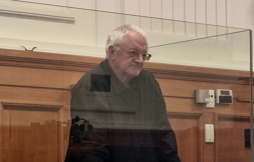 Gregory David Pask appears in Blenheim District Court for sentencing. Photo: RNZ