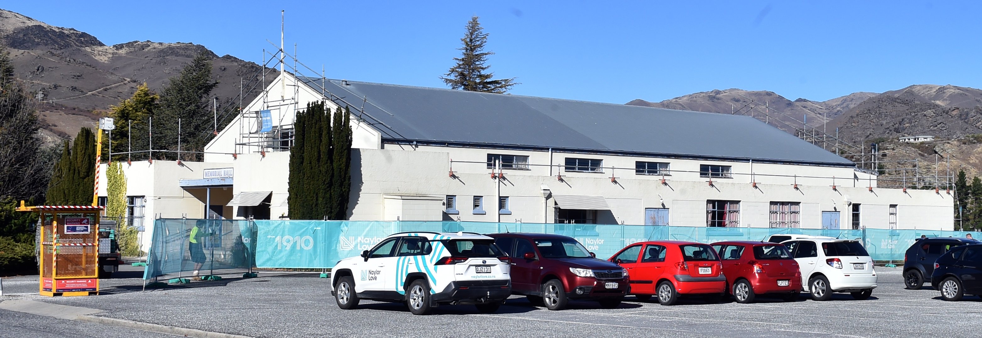 The Cromwell Memorial Hall is set to be demolished. PHOTO: PETER MCINTOSH