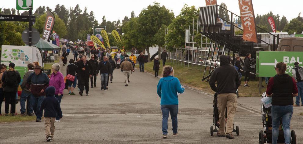 The New Zealand Agricultural Show.  PHOTO: STAR NEWS (file)