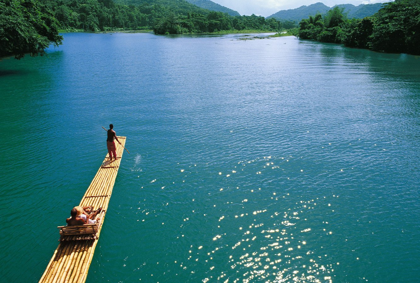 An excellent off-course activity is taking a tranquil and relaxing 90-minute trip on a bamboo...