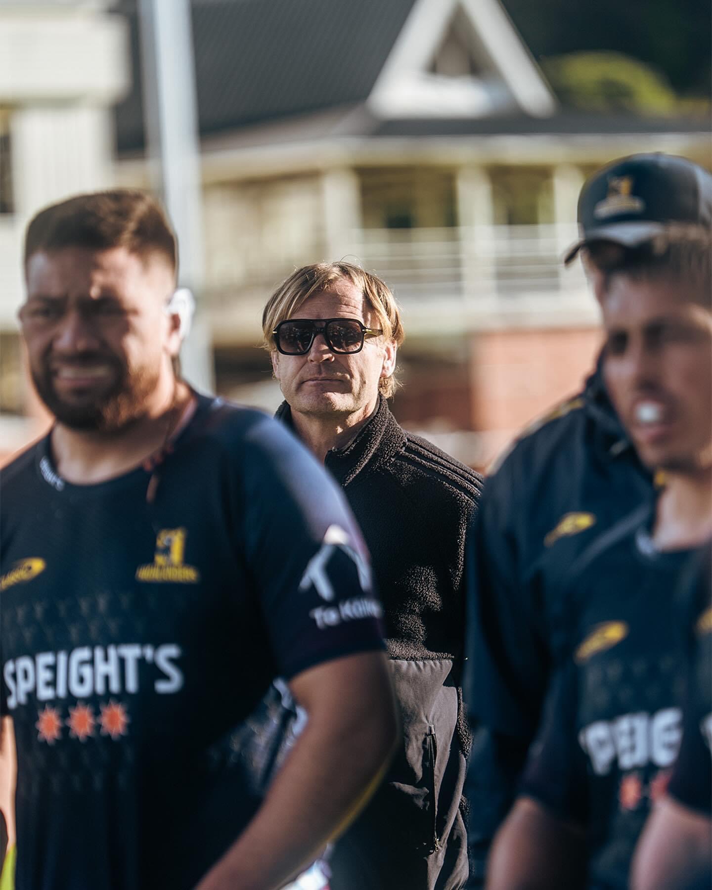 All Blacks coach Scott Robertson watches Highlanders training in Dunedin today. PHOTO: HIGHLANDERS