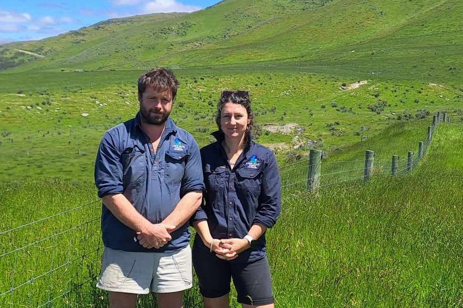 Angus Barr and Tara Dwyer manage The Wandle for Lone Star Farms. They are the Otago Ballance Farm...