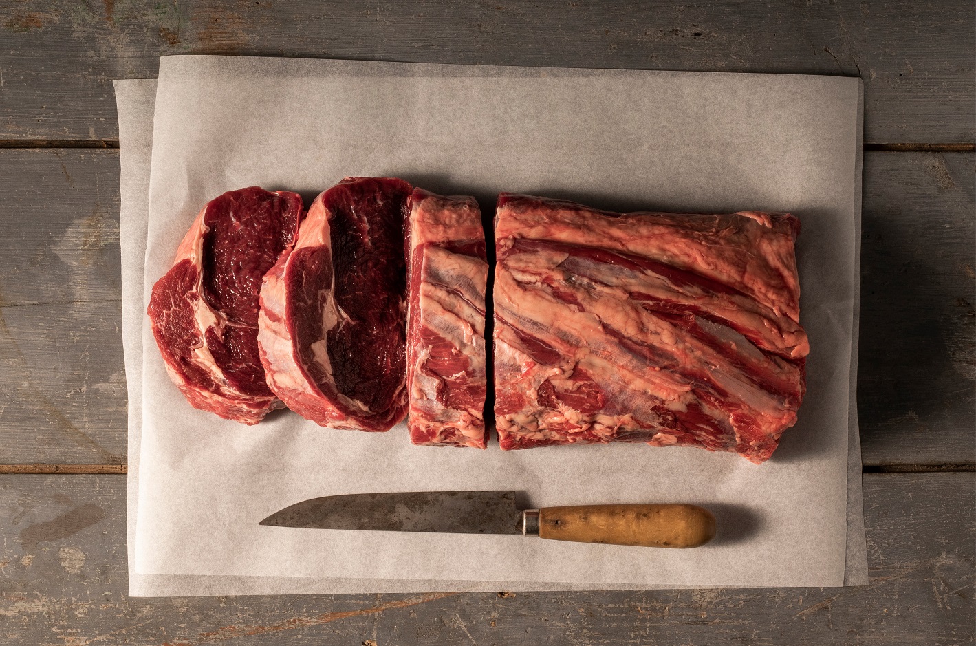Pure South’s Handpicked Beef 55-day Aged Ribeye was named co-Paddock Champion.