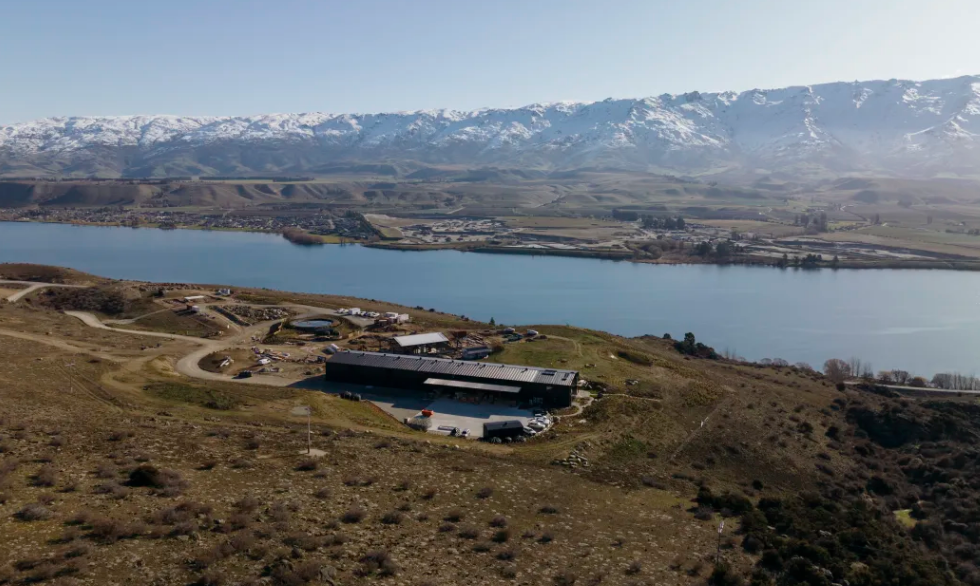 The distillery operates on the shore of Lake Dunstan. Photo: supplied