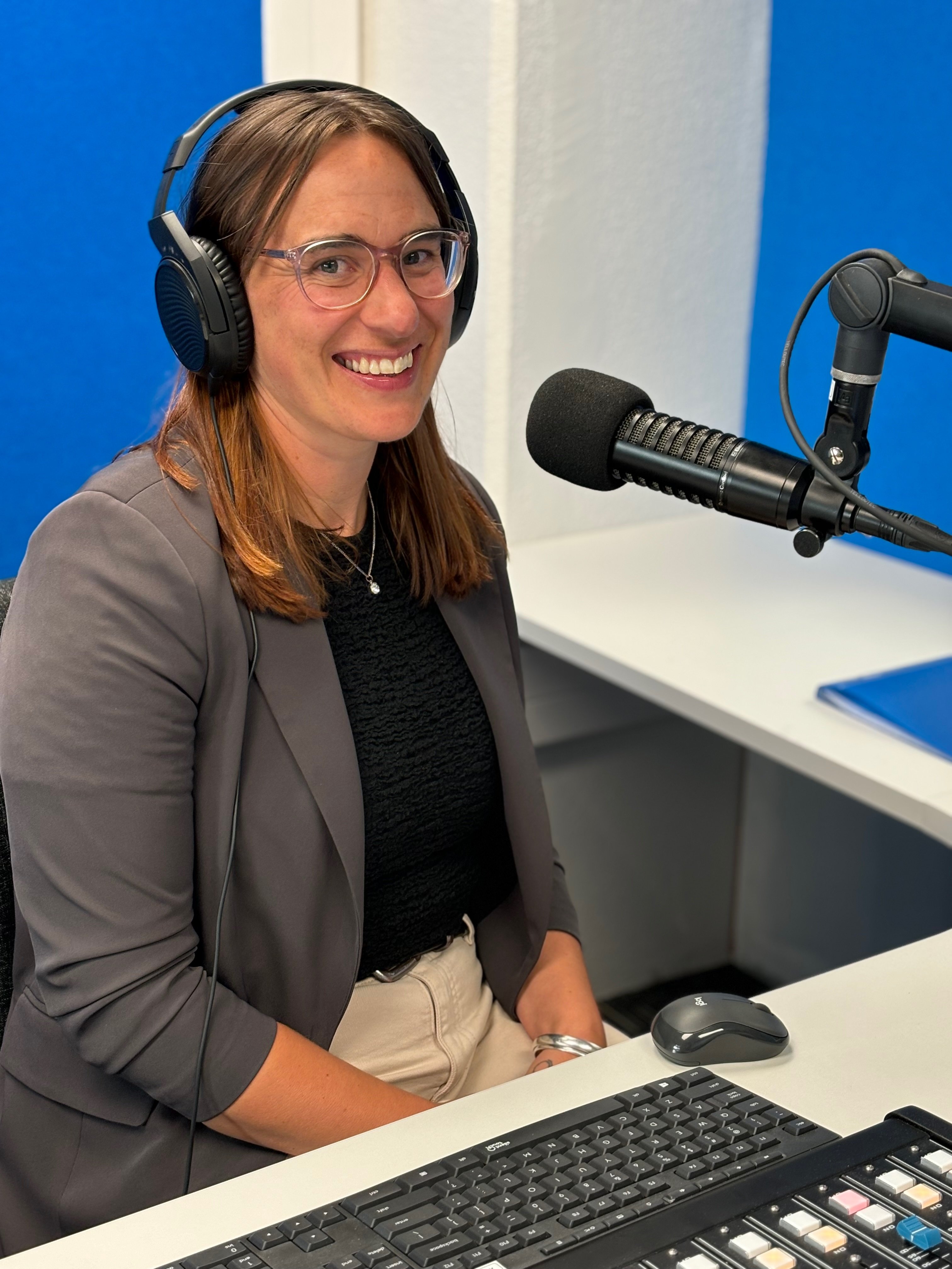 Becky Runga hosting her Oar FM podcast 'Broke to Brilliant.' PHOTO: ODT FILES