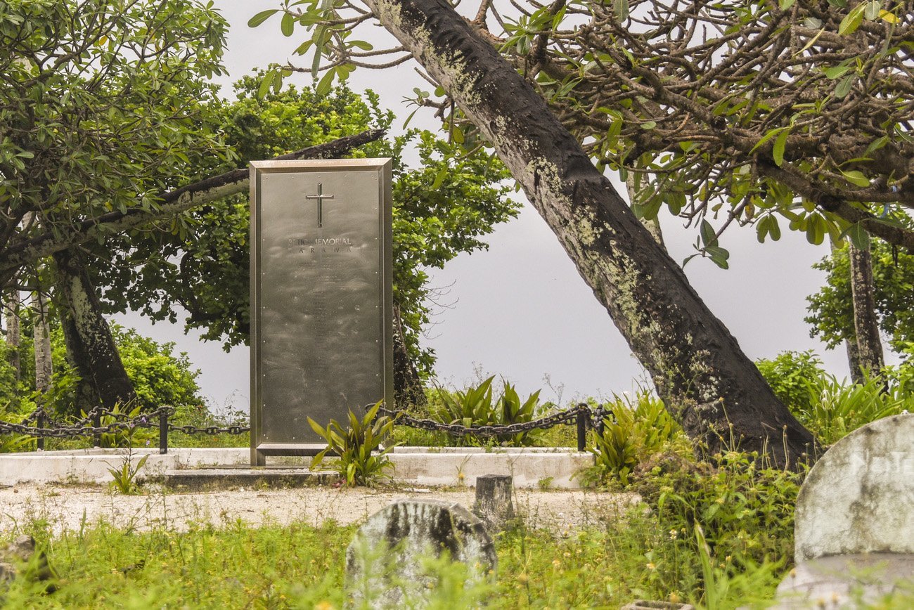The coast watchers memorial at Tarawa. Photo: nzhistory.govt.nz