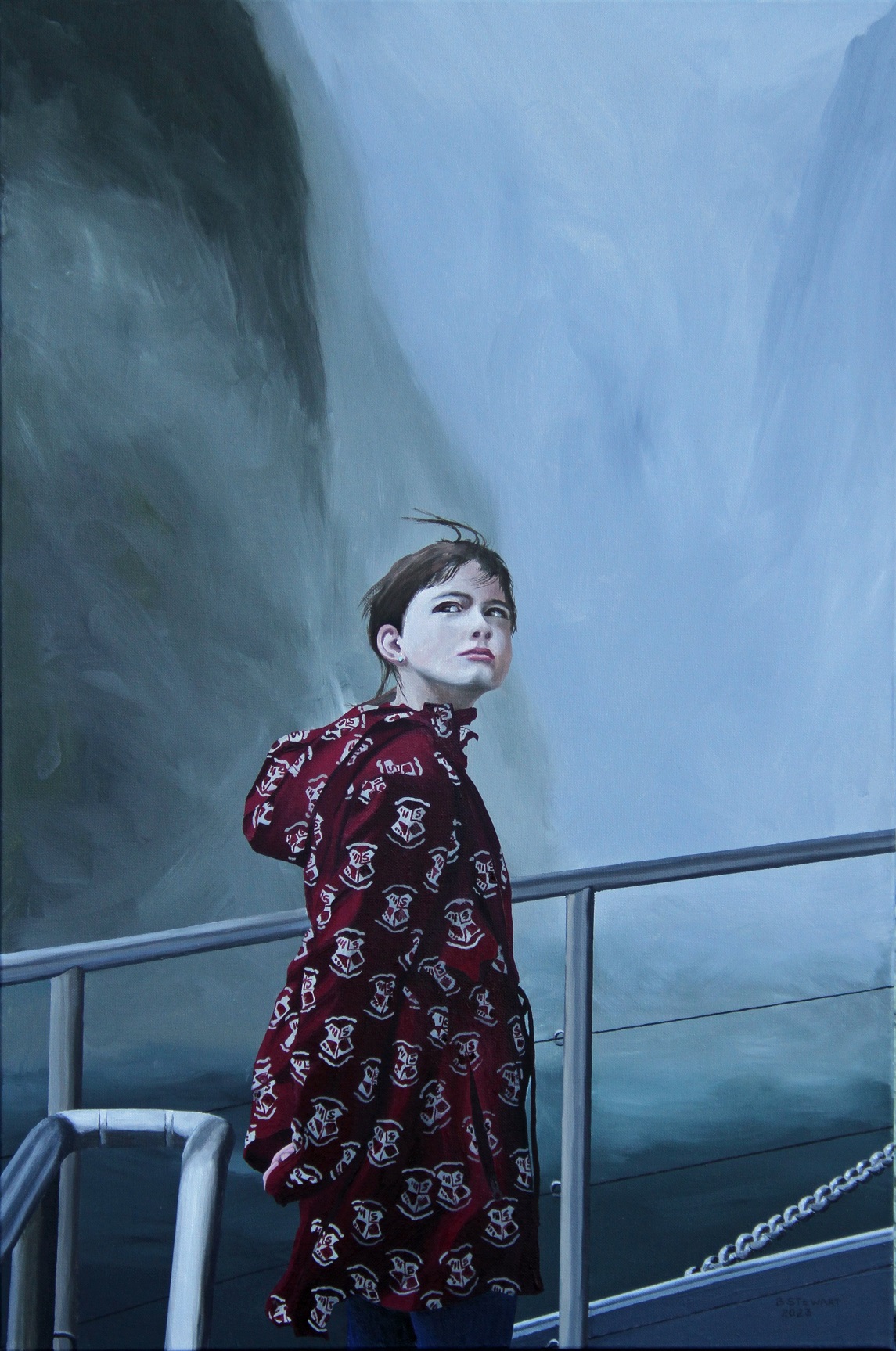 Maid of the Mist, by Brian Stewart, of Dunedin.
