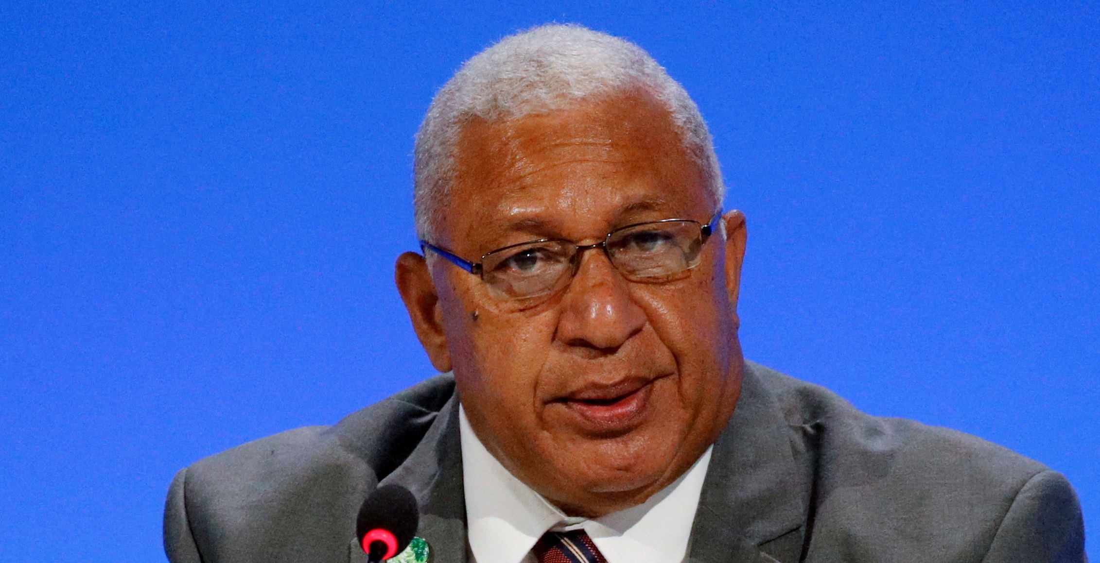 Former Fijian prime minister Frank Bainimarama. File photo: Reuters 