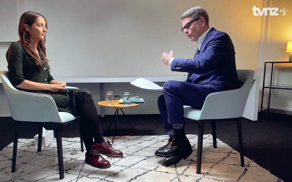 Golriz Ghahraman told John Campbell she has taken responsibility for her actions. Photo: TVNZ