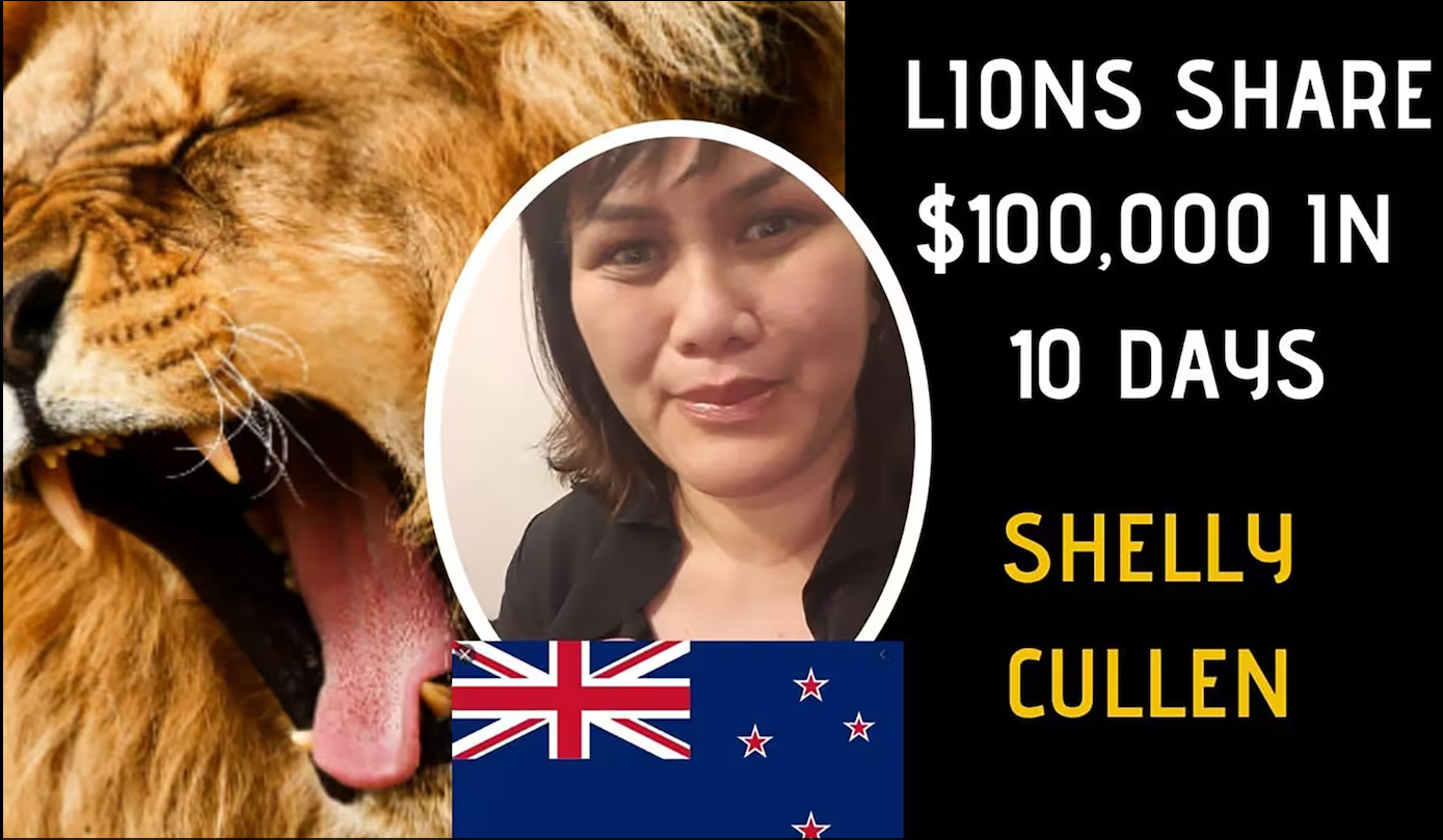 Shelly Cullen promoted the Lion's Share cryptocurrency trading on Facebook in 2020. The Commerce...