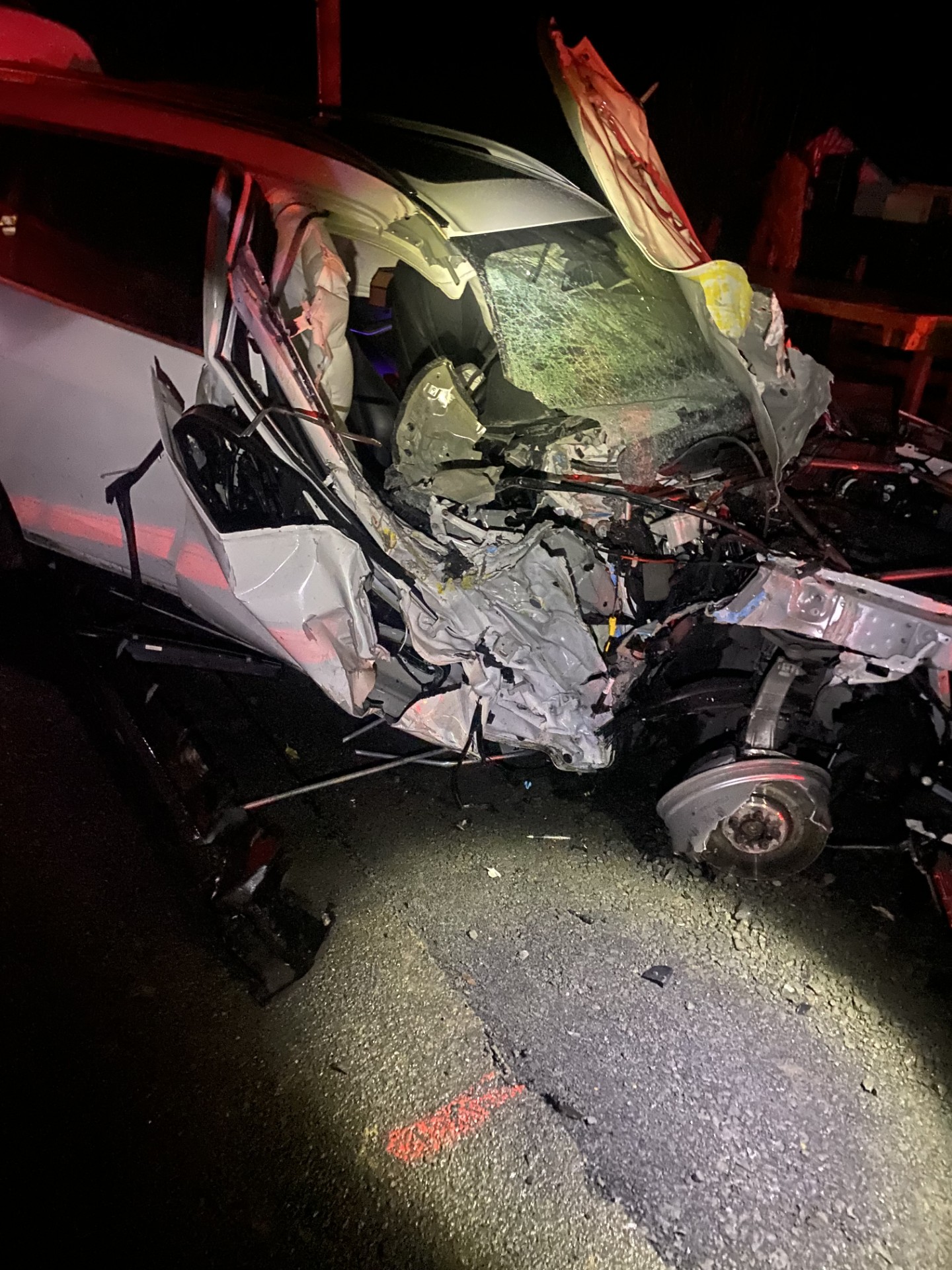 Police were alerted to the crash early on Saturday. Photo: Supplied