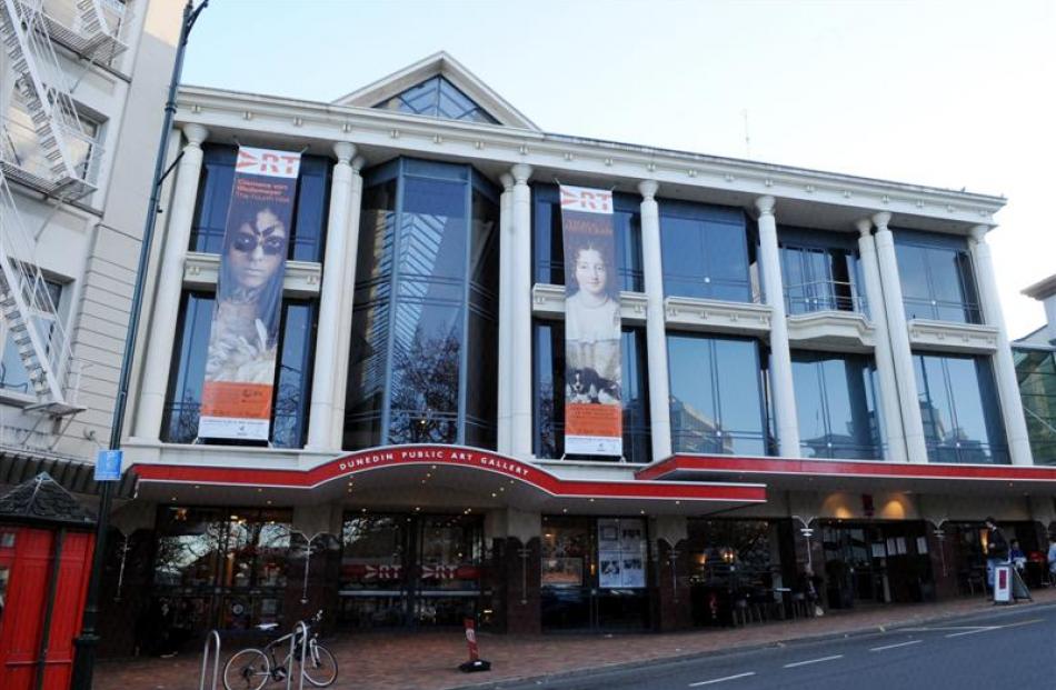 The Dunedin Public Art Gallery in The Octagon. Photo: ODT files