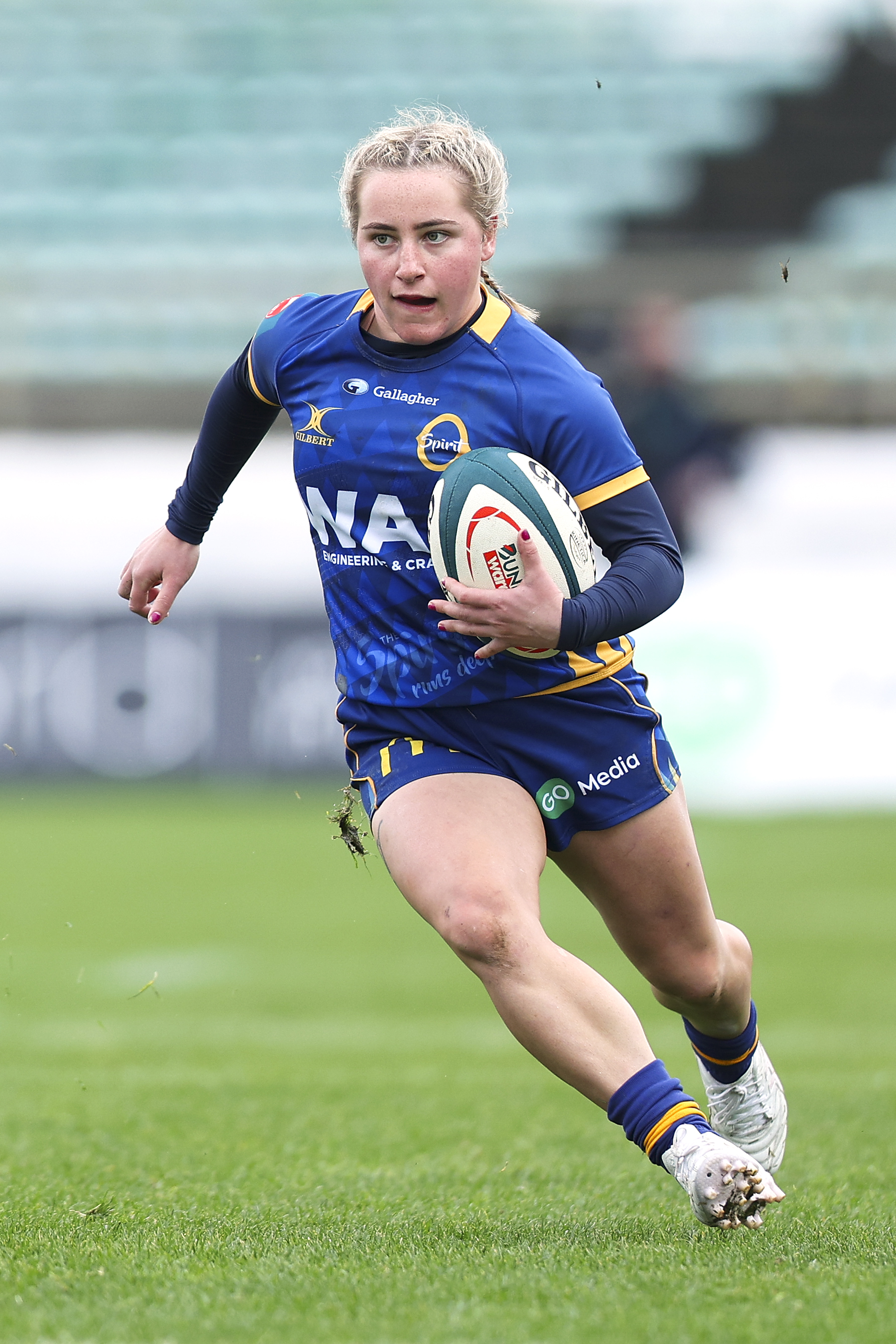 Otago Spirit winger Jamie Church scored a brace to help her side to victory. Photo: Getty Images