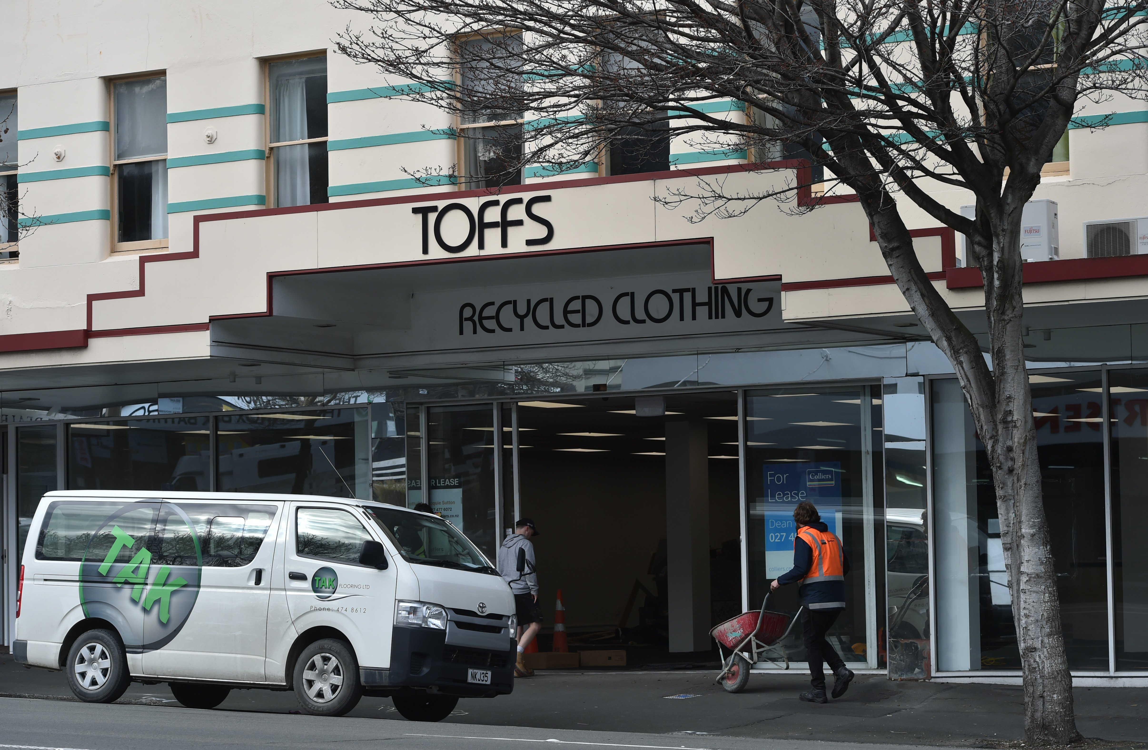 The former Toffs recycled clothing building, at 471 Princes St, will be occupied by the SPCA’s...
