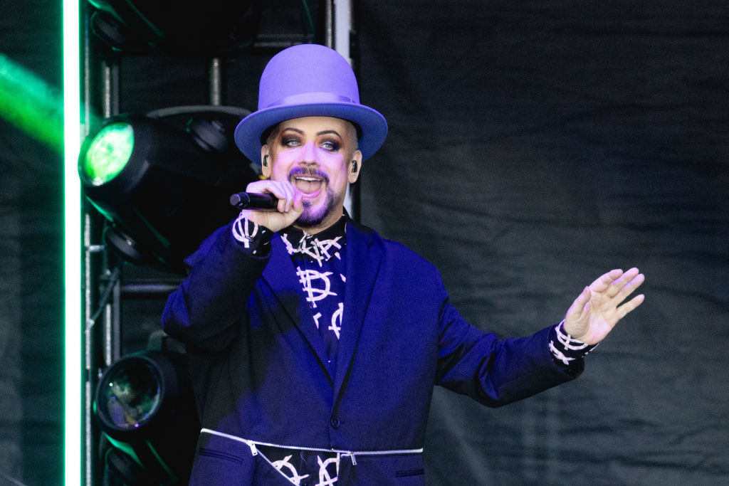 Boy George performing in Texas earlier this year. Photo: Getty Images