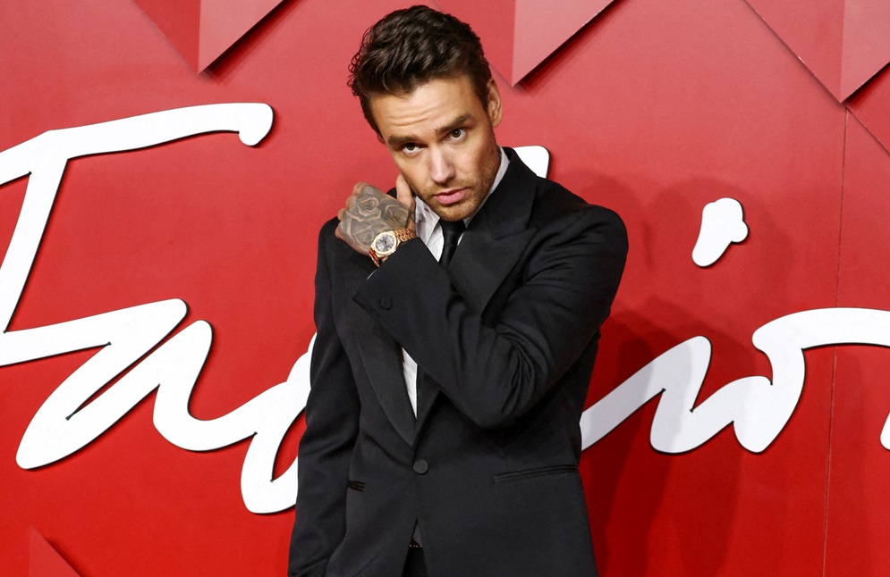 Liam Payne poses on the red carpet at the Fashion Awards 2022 in London. Photo: Reuters