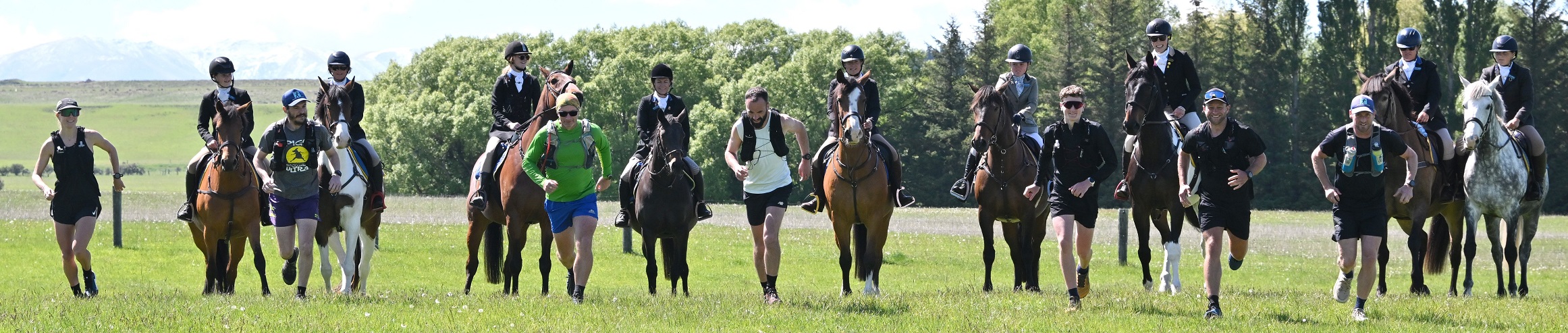 Endurance runners and horse riders set off yesterday to reconnoitre the 40km Only Fools and...