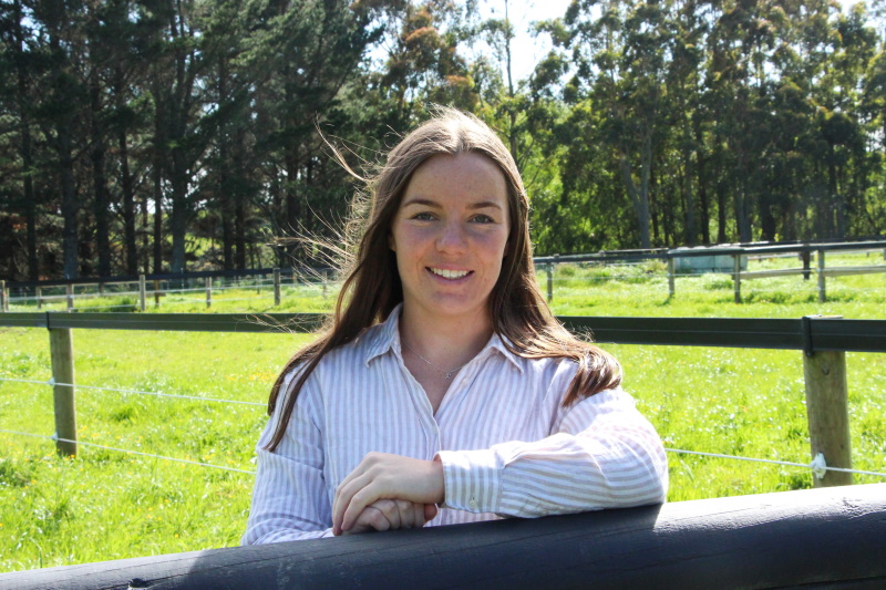 Massey University student Ella Bryan, of Forest Hill, is an On Farm Support Science Scholarship...