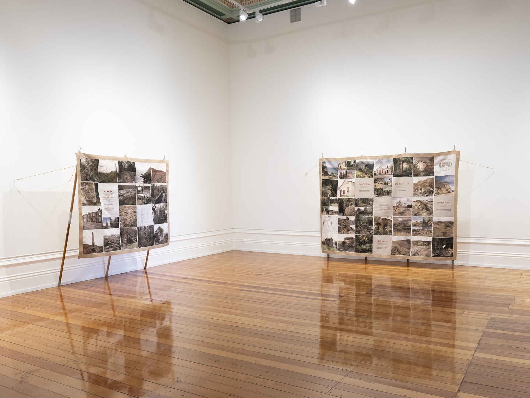 Like the Turf installation view. Forrester Gallery Oamaru. Photo: Caroline McQuarrie
