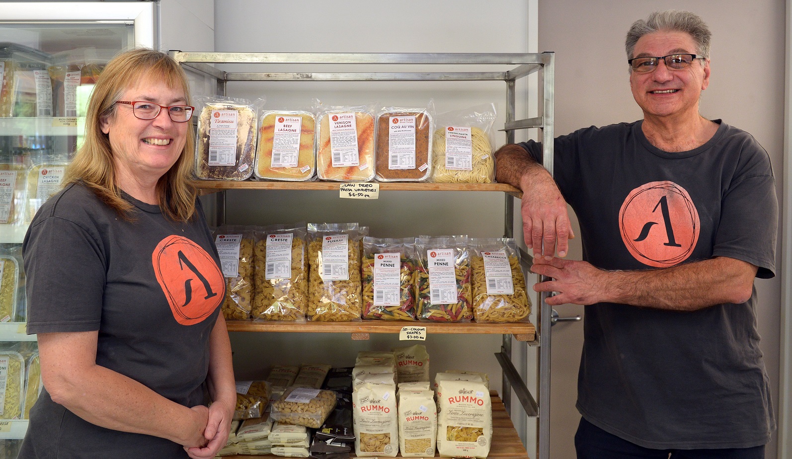 Artisan Pantry co-founders Penny Dawson and Vito Iannece are calling time on the business. Photo:...