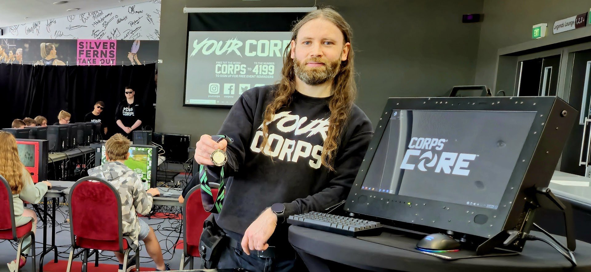James Wards wants to get more involved with the young people of the Gore community. Photos: supplied