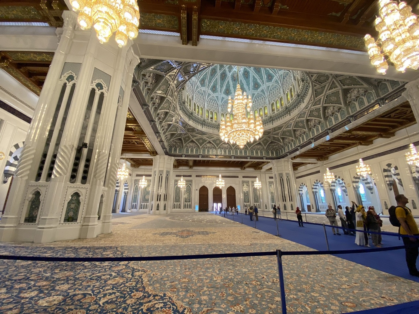 Sultan Qaboos Grand Mosque.