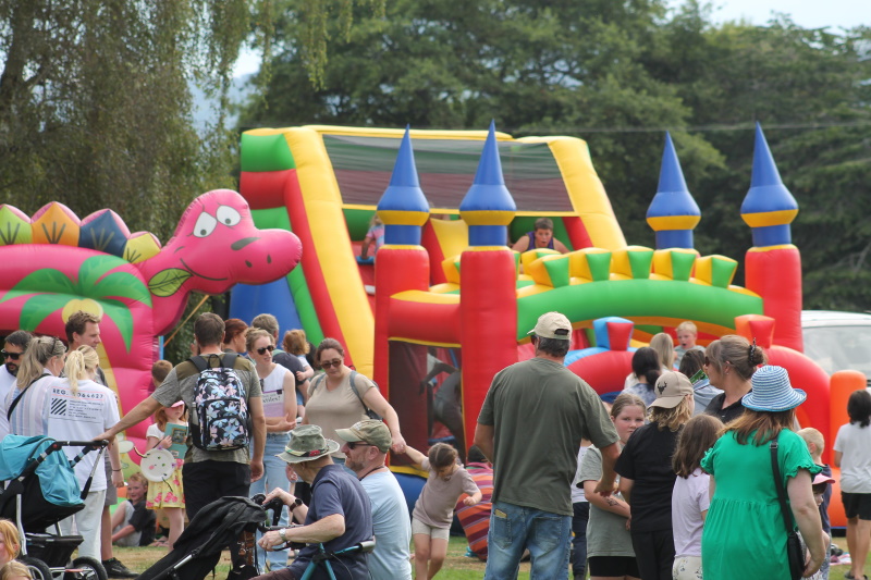 What would a Childrens Day celebration be without a bouncy castle, with the inflatable fun being...