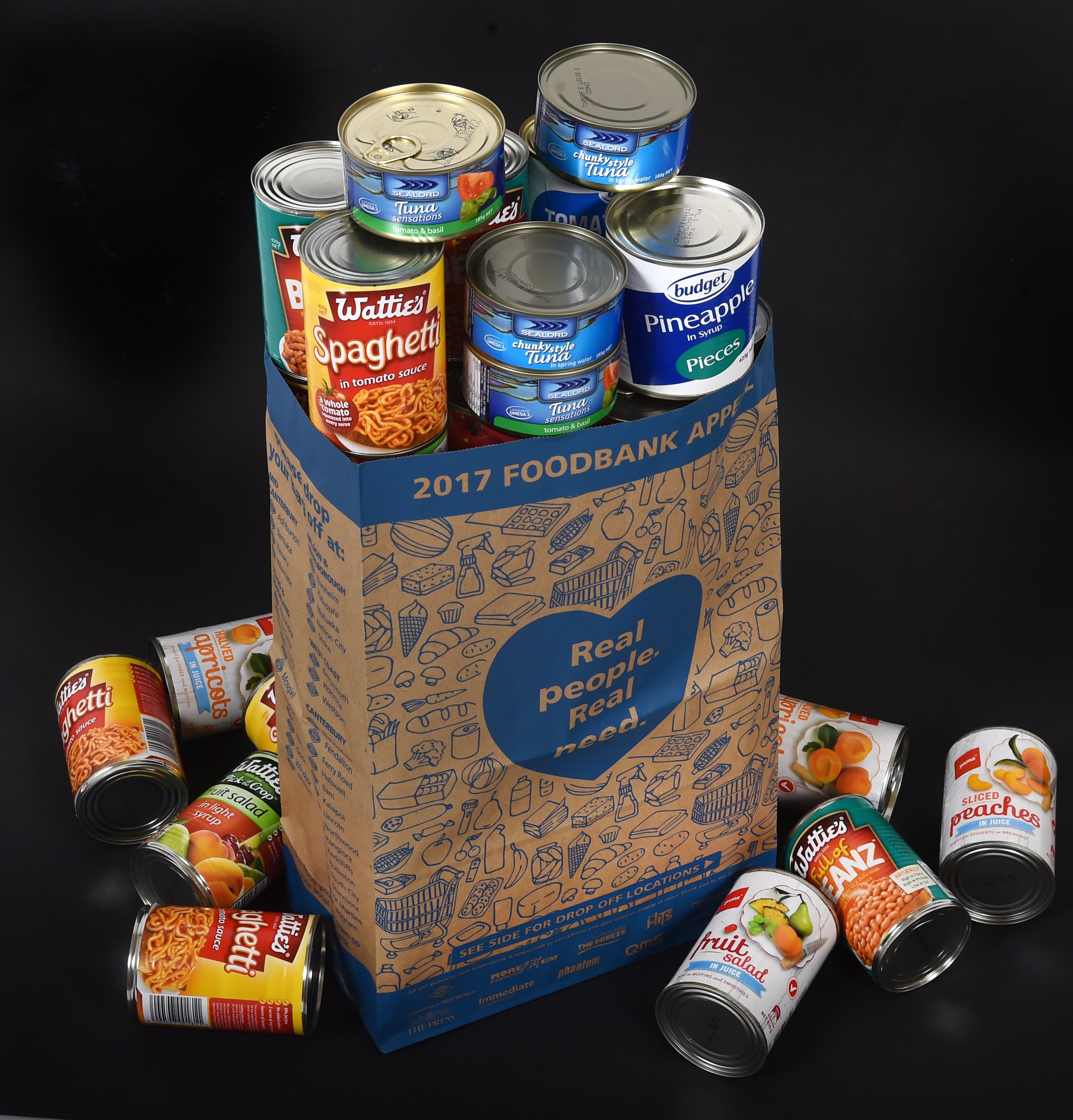 Good works like food banks merit tax-free status. PHOTO: PETER MCINTOSH